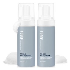 플리프 시카 알로에 쿨링 거품형 남성청결제, 2개, 150ml