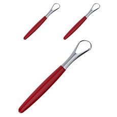 Blue Kai舌苔刷 紅色, 3個