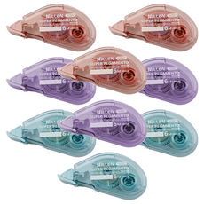 Dong-A PMS 雙面膠帶 3入組 6mm x 6m, 3套, 粉紅色, 紫色, 藍色