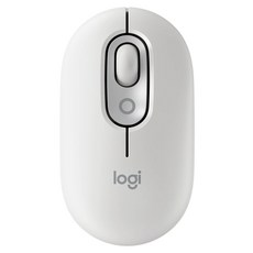 logitech 羅技 pop mouse 無線藍牙滑鼠, 珍珠白