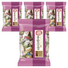 청우식품 옛날애 종합강정, 550g, 4개