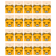 KAKAO FRIENDS L型文件夾, 瑞安, 20個