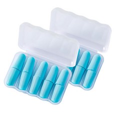 지음앤 소음 방지 귀마개 블루, 2개, 10개입