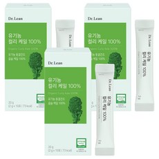 닥터린 유기농 컬리 케일 100% 분말, 20g, 3개