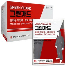 꽃사슴 그린 가드 작업복 원피스 24p, 회색