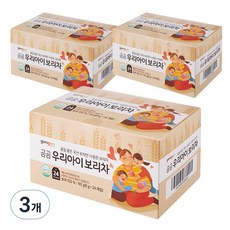 gomgom 兒童麥茶, 香醇口味, 192g, 3個, 24入