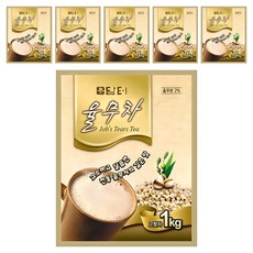 담터 율무차 자판기용, 1kg, 1개입, 6개