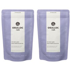 OSULLOC 水蜜桃木瓜紅茶金字塔茶包, 2.5g, 20入, 2個