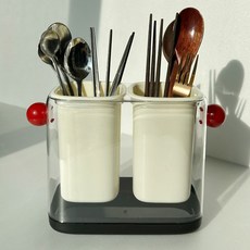 YoGoMoJi 簡約廚房Enjoy餐具筒, 1個, 混合色