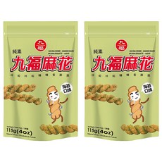 九福 小麻花 海苔, 115g, 2包