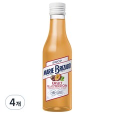 마리브리자드 패션프루츠 시럽, 250ml, 4개