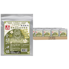 王金牌 金門一條根鴯鶓油涼感舒緩精油貼布, 20包, 10片