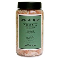 SPA FACTORY 優雅喜馬拉雅粉紅香氛浴鹽 入浴劑 芬多精, 600g, 1個