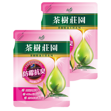 farcent 花仙子 茶樹莊園 茶樹超濃縮洗衣精補充包 防霉抗臭, 1.3kg, 2包