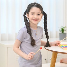 보누맘 아동용 소프트터치 단추 실내복 상하의 세트