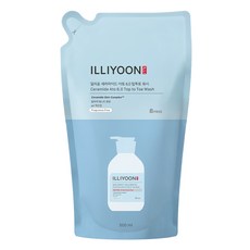 Illiyoon 神經酰胺 Ato 6.0 全身洗液補充裝, 500ml, 1個