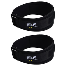 EVERLAST 泡棉核心支撐帶, 黑色, 2個