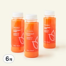 올가니카 닥터뷰티 과채주스, 190ml, 6개