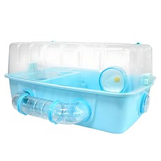 Carno 卡諾 大型雙層倉鼠籠, 藍色, 1個