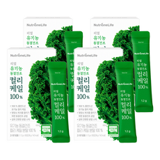 뉴트리원 리얼 유기농 동결건조 컬리케일 가루 30회분, 36g, 4개