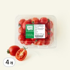 무농약 인증 대추방울토마토, 4개, 500g