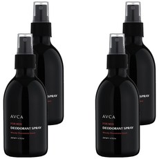 아브카 포맨 데오드란트 스프레이 우디페로몬향, 200ml, 4개