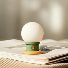 레나에너지 쁘띠 누아르 실리콘 램프, 그린 제스트