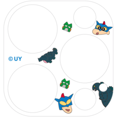 코쿼드 짱구는못말려 휴대폰 후면 카메라 보호 강화유리 필름 액션 클리어, 1개