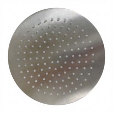 LEADER 麗達 304不鏽鋼頂噴花灑 10吋 T810-10 24.5cm(口徑1/2吋) 680g, 不鏽鋼原色, 1個