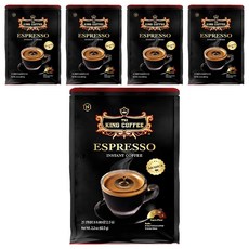 TNI KING COFFEE King咖啡 濃縮咖啡, 2.5克, 25入, 5個