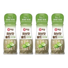 백설 허브맛 솔트 오리지널, 50g, 4개