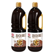 CJ BEKSUL 白雪 醬菜醬油, 1.75L, 2個
