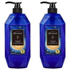 LES PARFUMS DE Farcent 香水精油胺基酸精油沐浴露 沉靜麝香, 780g, 2瓶