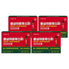 Jungwonsam Immune Booster綜合維他命礦物質補充錠+紅蔘飲 142.8g, 4盒, 7份