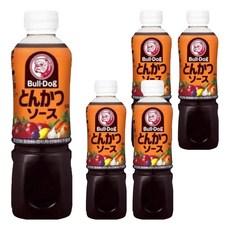 불독 돈까스 소스, 500ml, 5개