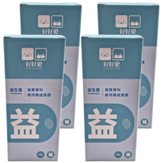 LOVE SO MUCH 好好愛 貓咪益生菌, 15入, 腸道健康/乳酸菌, 4盒