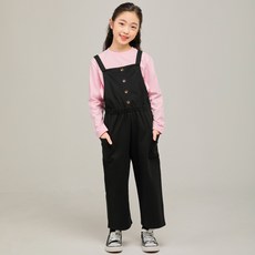 SPOON 女童工裝連身褲