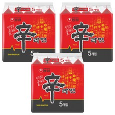 NONGSHIM 農心 辛拉麵 辛拉麵 120g, 15包