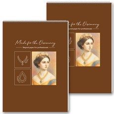 동그라미 전문가용 스케치북 220g, 5절, 2개, 20매