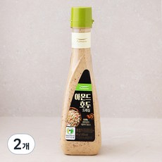 풀무원 아몬드 호두 드레싱, 495g, 2개