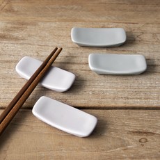 Houmming Leeds筷架, 淡粉色+灰色, 4個