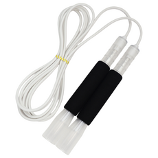 JFROPE Twinkle海綿競速跳繩, 白色, 1個