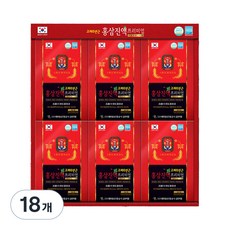 명기삼 고려6년근 홍삼진액 프리미엄 + 쇼핑백, 70ml, 18개