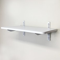 Hardwell 鋼製系統壁架, 1層, 白色