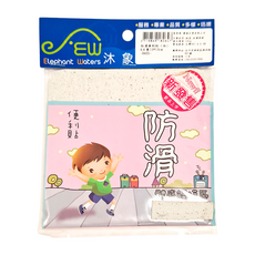 Elephant Waters 沐象 防滑便利貼 6片裝, 白色, 1組
