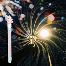 벨베이비 유니콘 분수 짧은물총 120ml, 핑크색, 1개