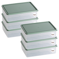 비트리 시즌2 냉장 냉동 모듈러 정리용기 2300ml, 1개입, 6개