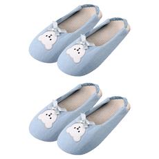 SAESILRO 女款配色Gumi套鞋室內鞋, 藍色