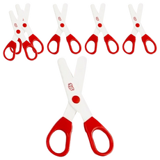 荷蘭SES 兒童安全剪刀, 00833, 6支