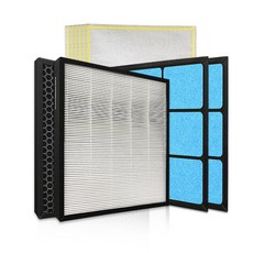 필터왕국 웅진 코웨이 공기청정기 호환 필터 세트, AP-1013F